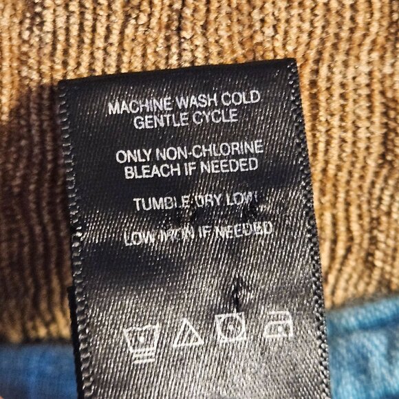 Ali Miles Linen Blend Abstract Colorblock Jacket Top Womens Medium - Picture 5 of 10